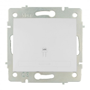 Regulador led blanco 10a 250v serie europa solera erp31led