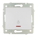 Pulsador luz luminoso 10a 250v serie europa solera erp04ilqc
