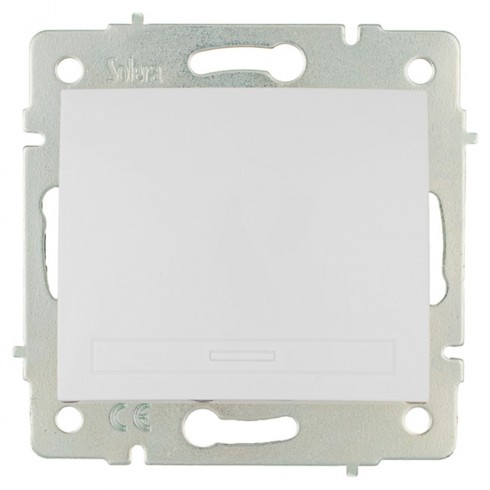 Interruptor bipolar 10ax 250v serie europa solera erp22qc