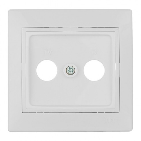 Tapa para radio y tv universal serie europa solera erp47tlvu