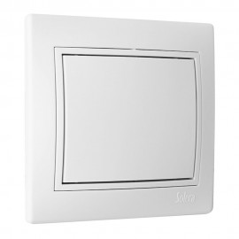 Tapa ciega de empotrar blanco serie europa solera erp75u