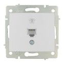 Toma de telefono rj11 de empotrar serie europa solera erp84