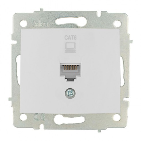 Toma de datos rj4 cat6 serie europa solera erp88