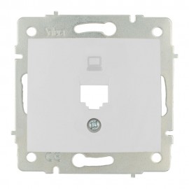 Tapa + chasis para toma de datos rj45 serie europa solera erp88/1