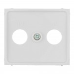 Tapa para toma de señal tv/r color blanco serie europa solera erp47tlv