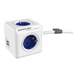 Extended + usb, 4 tomas corriente + 2 usb.