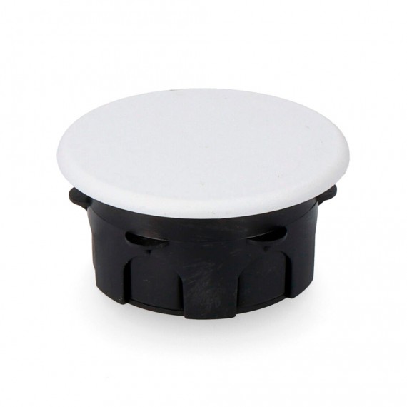 Caja redonda de empotrar ø60x40mm con garra metalica solera 513