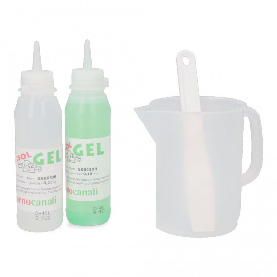 Isogel bicomponente aislante y sellante 300g