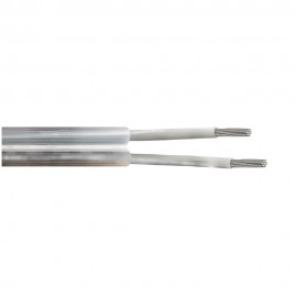 Manguera plana fror 2 x 0,75 mm² transparente euro/m