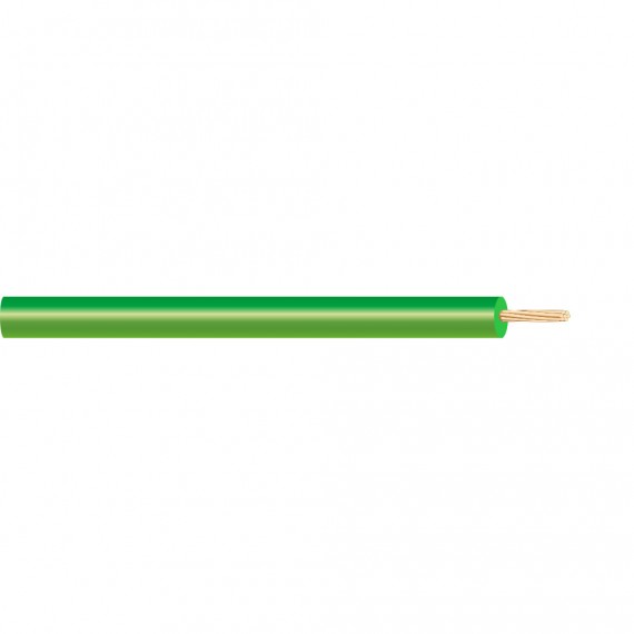 Cablecillo manualidades 0,50mm verde euro/m