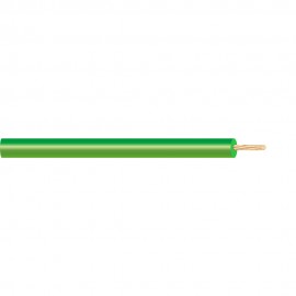 Cablecillo h05v-k 0,50 mm² verde euro/m