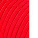 Cable cordon tubulaire 2x0,75mm c62 rojo 25m