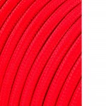 Cable cordon tubulaire 2x0,75mm c62 rojo 25m