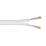 Paralelo blanco y gris 2x1,5mm "audio" euro/m (bobina pequeña ø200x80mm)