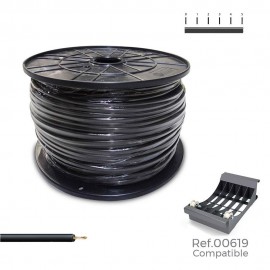 Cablecillo h07v-k 2,50 mm² negro, 800 m. (bobina grande)
