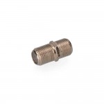 Conector empalmador "f" macho-macho parabolica envasado edm