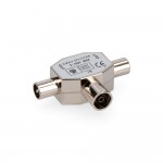 Derivador 1 base+2 clavijas metalico extra envasado edm