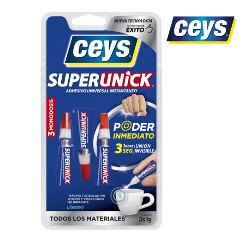 Ceys superunick p.i.monodosis 3x1gr 504020