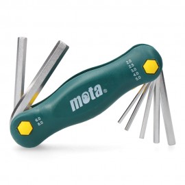 Llaves allen tipo navaja, juego