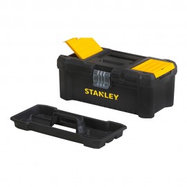 Caja de herramientas de plástico con cierres de metal 12.5" / 32 cm