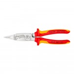 Alicates para instalaciones eléctricas 200x85x20mm 1386200sb knipex