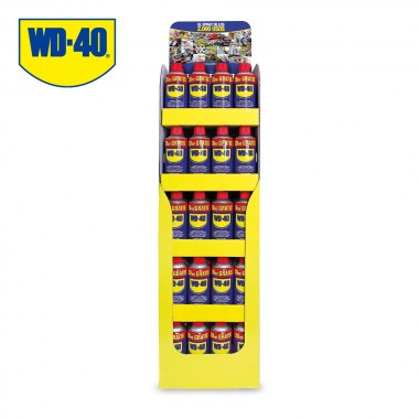 Mini box con 60ud wd40 aceite lubricante 380+20ml (incluye expositor)