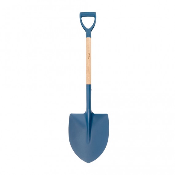 Pala punta con mango de anilla, para cavar y recoger escombro. vt5013a viat