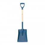 Pala cuadrada con mango de anilla, para cavar y recoger escombro. vt5023a viat