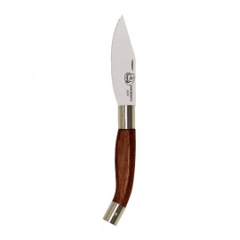 Navaja punta, dos virolas, acero inoxidable, nº 6, hoja 7 cm