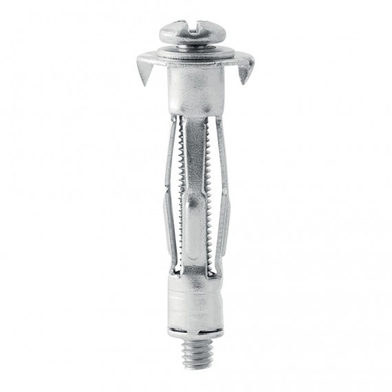 Blister 10 unidades taco de expansión metálico ø8x32 tornillo m4x40 5001546 rapid