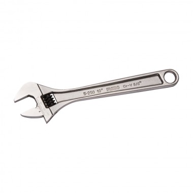 Llave ajustable de moleta central 10" cromada 5-250c-1 irimo