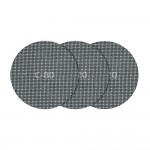 Pack 5 tejidos de rejilla adherentes carburo de silicio grano 80,120,220 ø125mm 8464000 wolfcraft