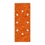 Pack 5 hojas de lija de corindón grano 40 perforadas oval 93x230mm 1971000 wolfcraft