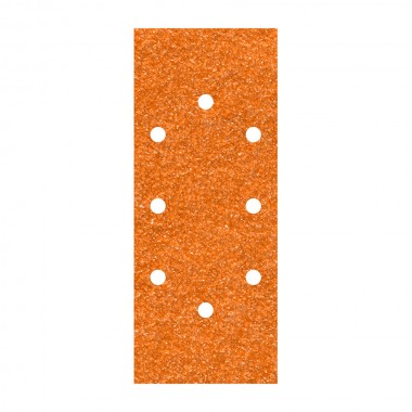Pack 5 hojas de lija de corindón grano 120 perforadas oval 93x230mm 1973000 wolfcraft