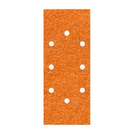 Pack 5 hojas de lija de corindón grano 120 perforadas oval 93x230mm 1973000 wolfcraft