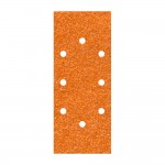 Pack 5 hojas de lija de corindón grano 120 perforadas oval 93x230mm 1973000 wolfcraft