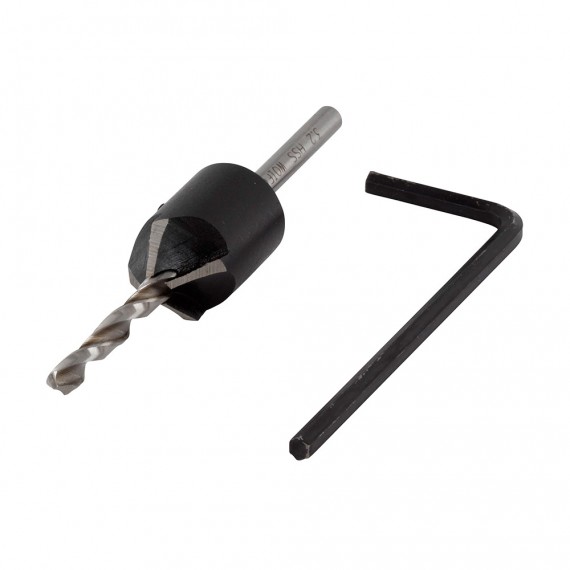 Broca de taladro para madera ø3,2-12mm 2498000 wolfcraft