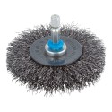 Cepillo de disco de alambre de acero vást. hexagonal ø75x10mm 2100000 wolfcraft