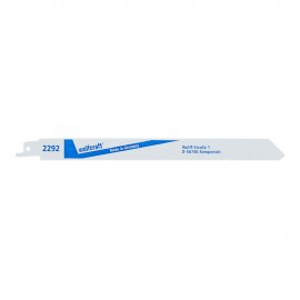 Hojas de sierra de sable bim, metal, fino, longitud 230 mm, pack 2 uds
