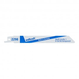 Hojas de sierra de sable bim, metal, fino, longitud 150 mm, pack 2 uds