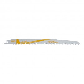 Hojas de sierra de sable cv, madera, basto, longitud 230 mm, pack 2 uds