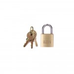 Candado de laton arco normal 20x12mm blister edm