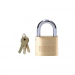 Candado de laton arco normal 40x23mm blister edm