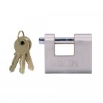 Candado de laton reforzado de seguridad 60,5x53x25,5mm blister edm