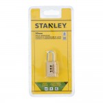 Candado de arco 20mm combinación 3 números stanley