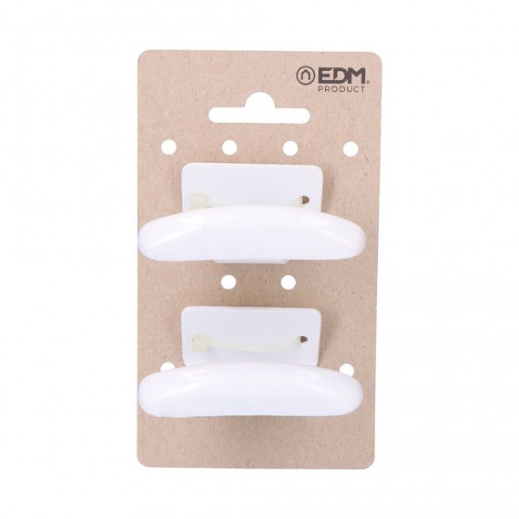 Colgador ropa bajo blanco edm