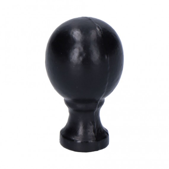 Pomo bola 25mm h° negro edm