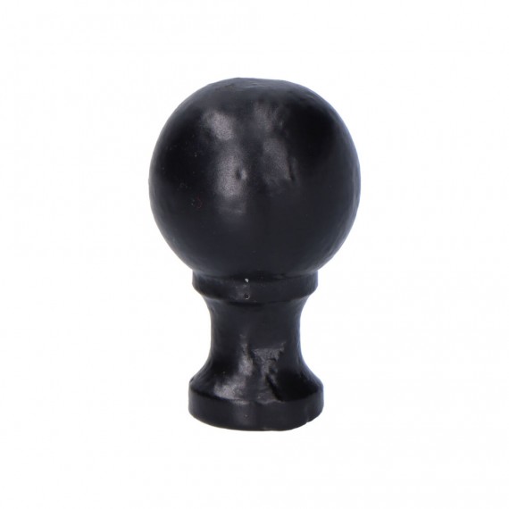 Pomo bola 18mm h° negro edm