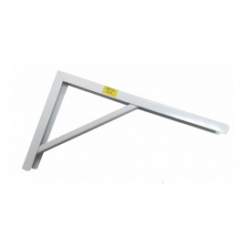 Escuadra de acero blanco robusto 20 x 30 cm edm