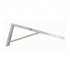 Escuadra de acero blanco robusto 18 x 40 cm edm